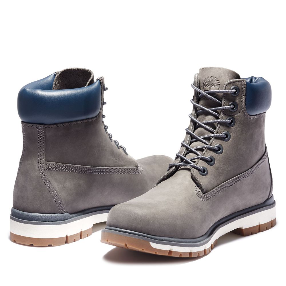 Botas 6-Inch Timberland Argentina Hombre - 6-Inch Radford Waterproof - Gris - MFUBSZ-384